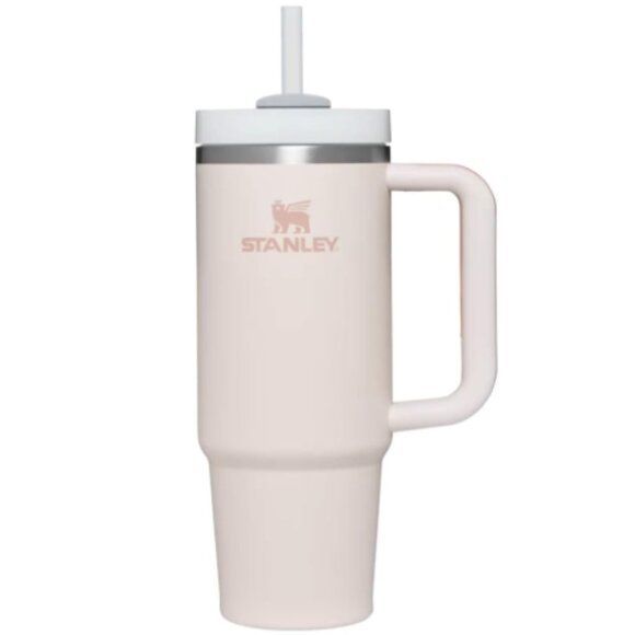 Stanley Quencher H2.0 Flowstate Stainless Steel Tumbler in Rose Quartz - 30oz - Picture 1 of 7